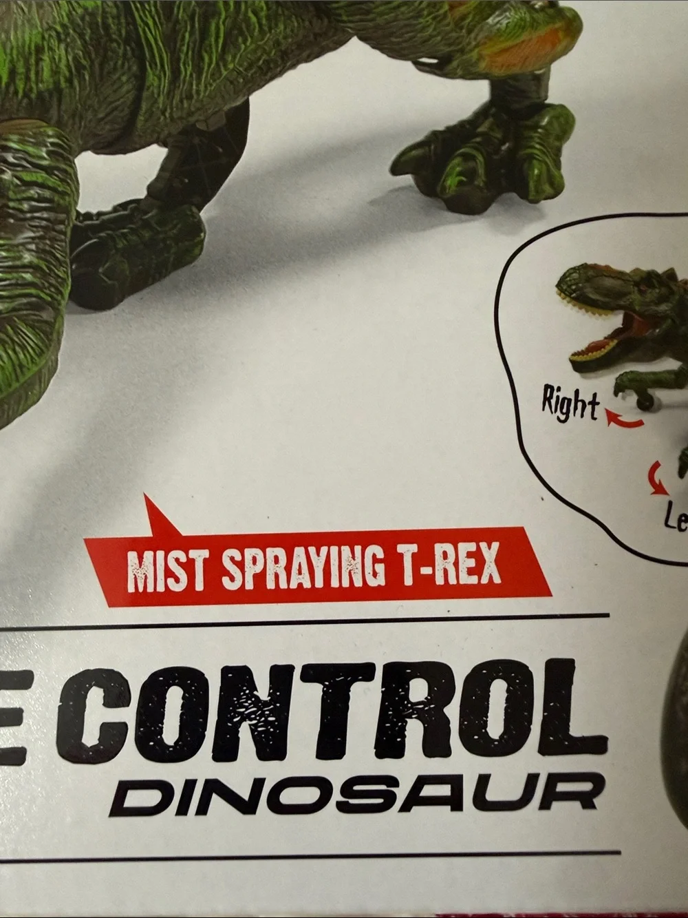 NWT sealed Talgic Mist Spraying T-Rex 2.4G Remote Control Dinosaur 3+